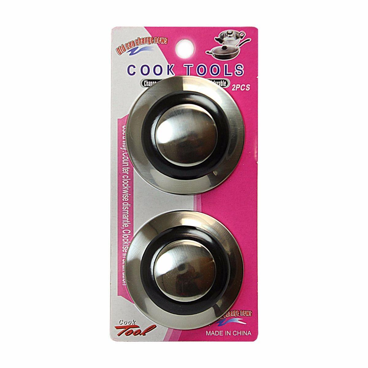 Metal Pan Lid Replacement Knobs with Screws Pack of 2 2914 A