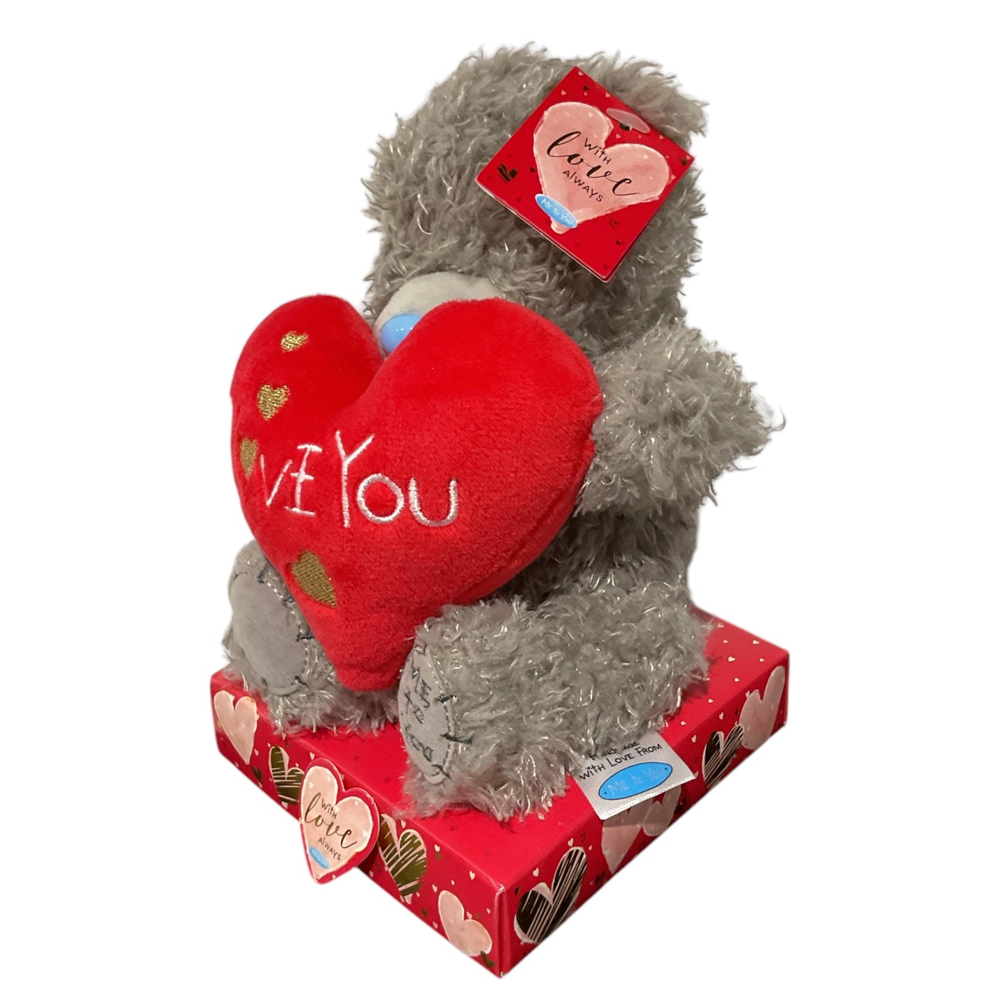 Me to You Style I Love You Valentines Day Teddy Bear Plush Stuffed Soft Toy