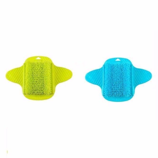 Bathroom Non Slip Suction Exfoliating Foot Brush Soft Bristle Foot Massage Brush 4509