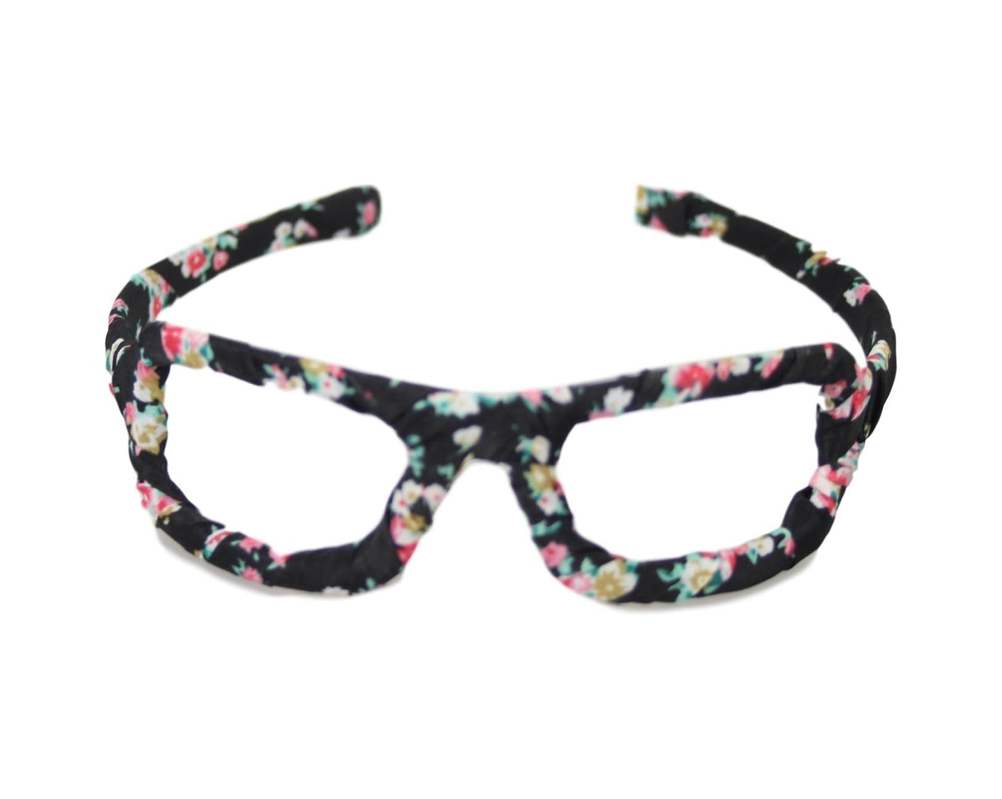 Girls Fancy Fabric Stylish Hair Head Band Glasses Design Assorted Colours 2644