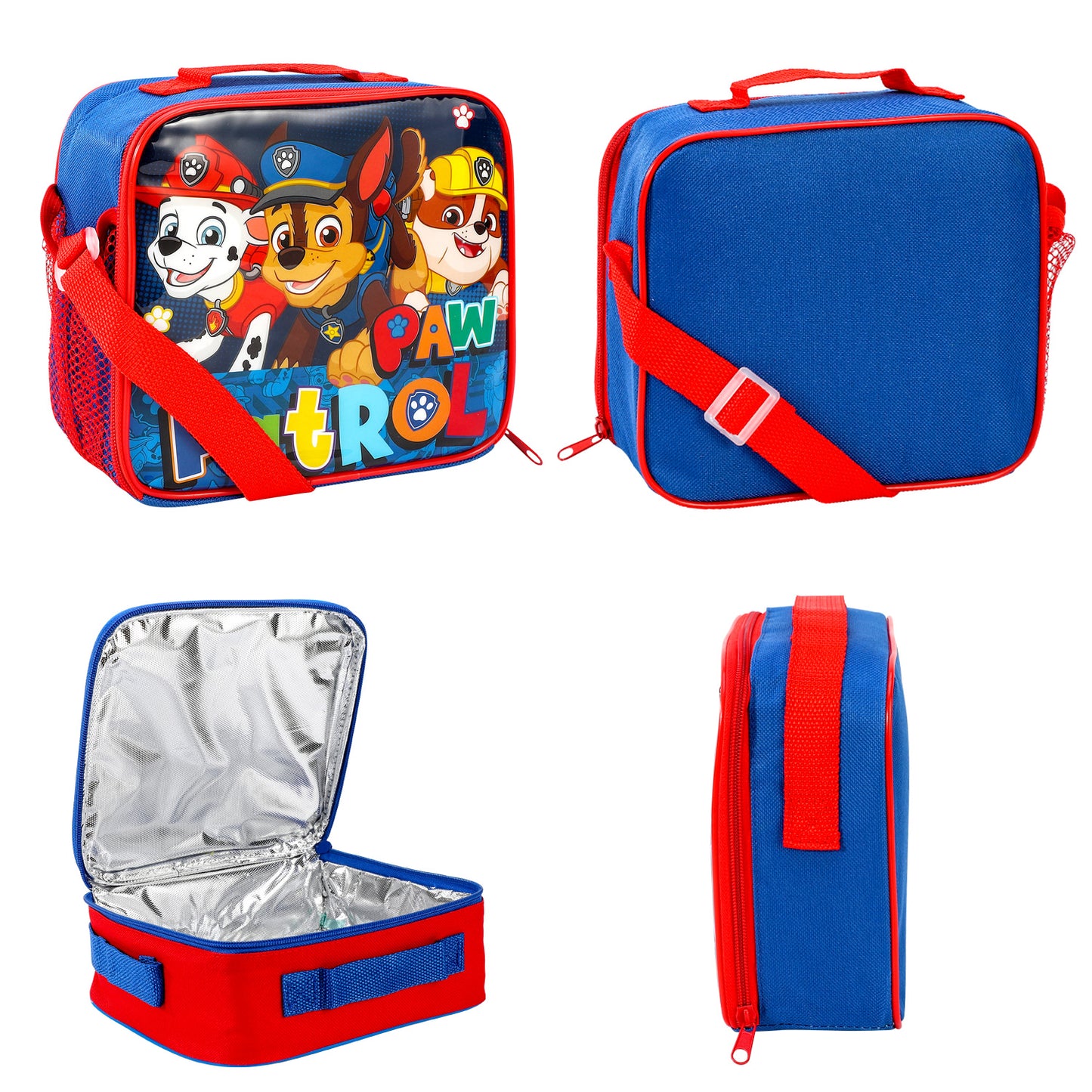 Paw Patrol Blue Deluxe Insulated Lunch Bag