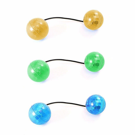 Thumb Chucks Detachable LED Luminous Light Fidget Toy Hand Stress Yoyo Ball 5224