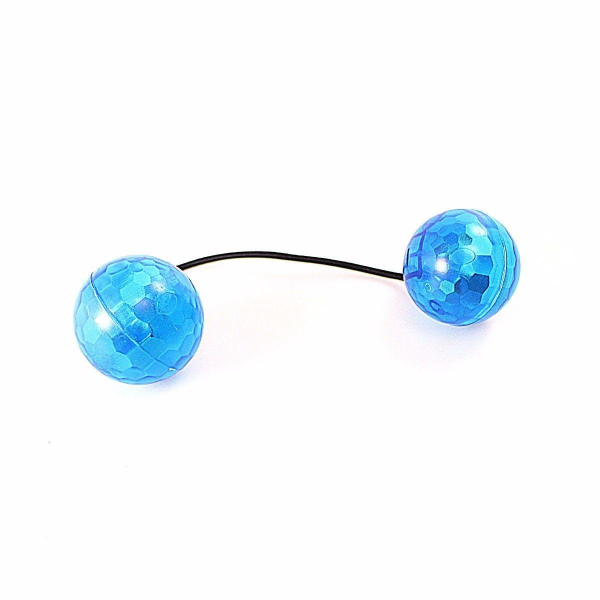 Thumb Chucks Detachable LED Luminous Light Fidget Toy Hand Stress Yoyo Ball 5224