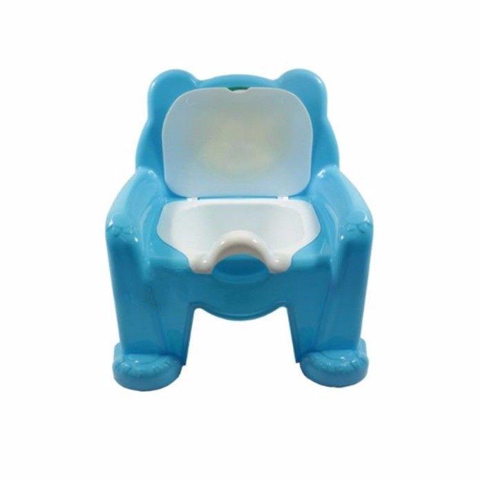 Plastic Children's Baby & Toddler Plastic Potty Training Chair 35 x 28 cm Blue H1599 A