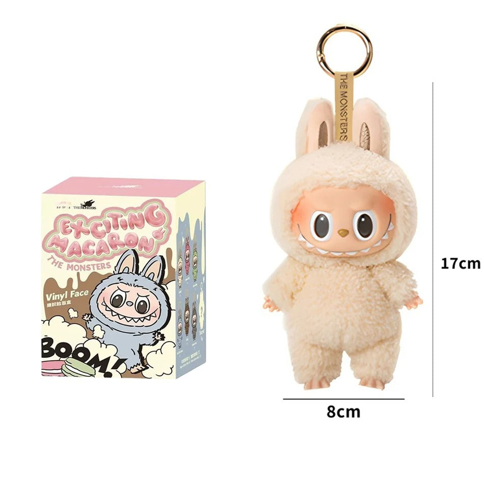 Labubu THE MONSTERS Yellow Sisi PopMart Style Keyring Keychain Stuffed Plush Toy Doll 17cm VIRAL