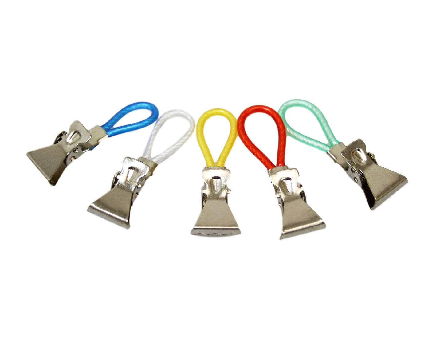 5 Piece Clips Towel Cloth Hanging Clips Metal Assorted Colour 2cm Clip 2821