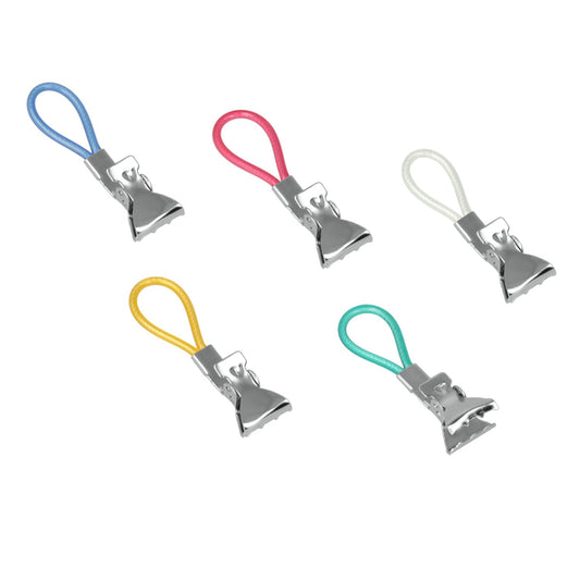 5 Piece Clips Towel Cloth Hanging Clips Metal Assorted Colour 2cm Clip 2821