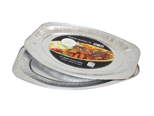 Aluminium Foil Serving Tray Pack Of 2