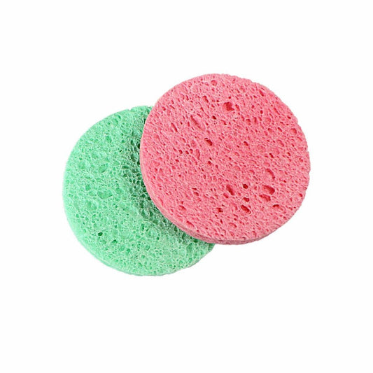 Cosmetic Make up Cleansing Sponge Pad Pack of 2 Assorted Designs and Colours 2868