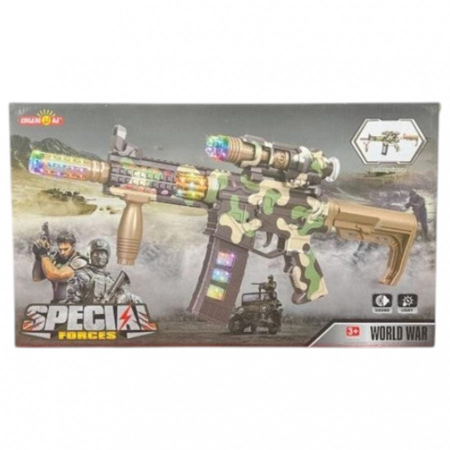 Light Up Camo Ar Gun