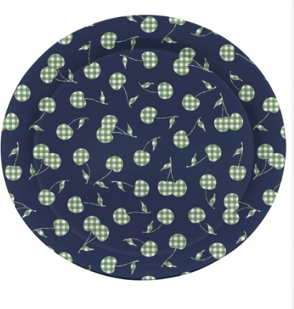 Melamine Round Serving Tray 28 cm Assorted Designs ALB1810