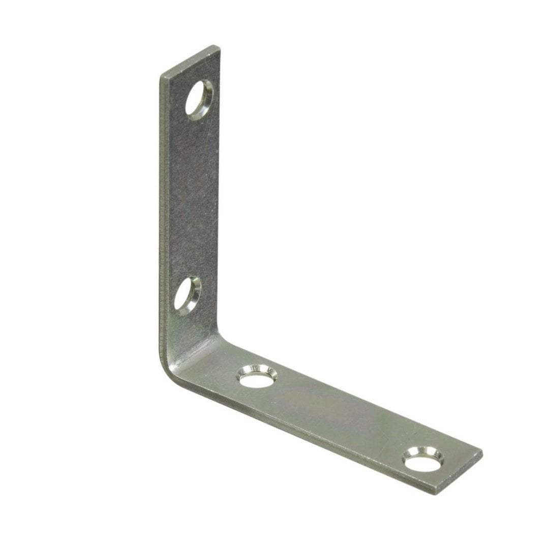 3'' 75mm Corner Brackets bzp Diy 0242