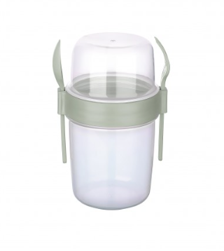 TTZ Take 'N' Gg Muesli Container 1100ml Mixed Colours Random Sent AP9453