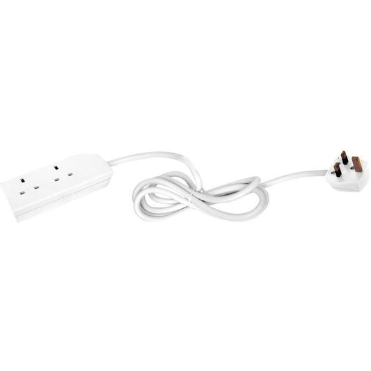 2 Gang Standard E x tension Lead 2 Metre Pif2034