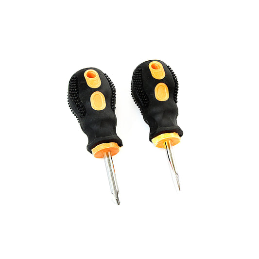 2 Piece Screwdriver Set Star & Straight Diy Indoor Outdoor Use