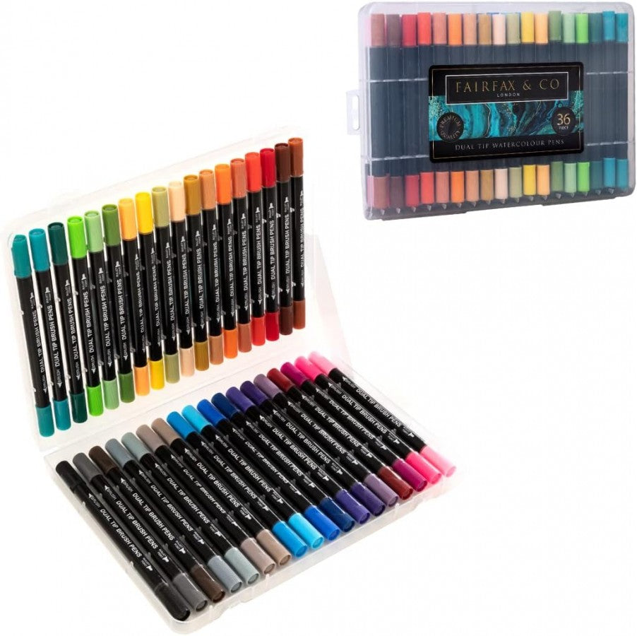 Colour Dual Tips Watercolour Pens