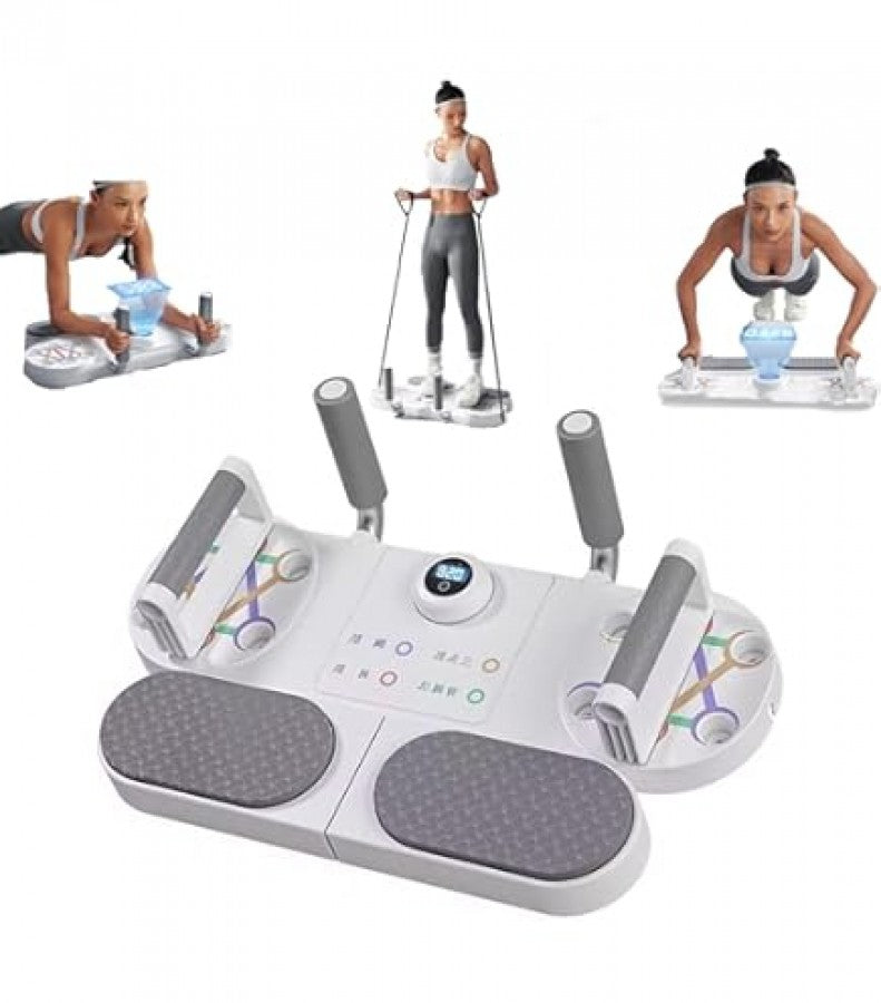Muscle Max 5-In-1 Push-Up Board | Multi-Functional Home Workout Equipment For Chest & Muscle Training
