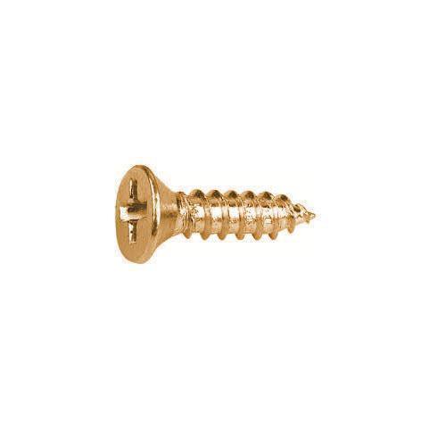 3.5 x 20 Pozi c/sk Chipboard Screws Yellow Diy 0218