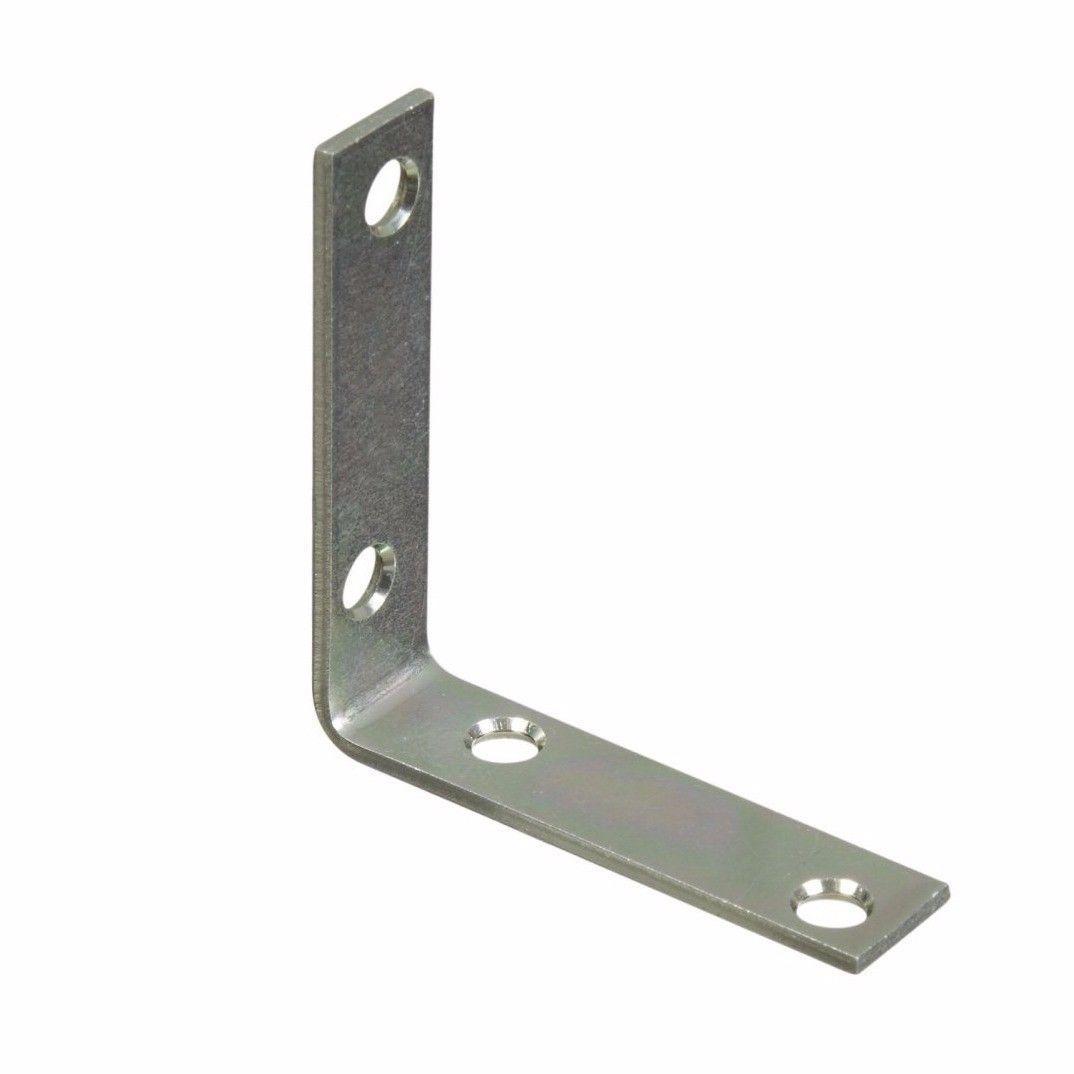 Value Pack Zinc Corner Brackets 2 1 2"