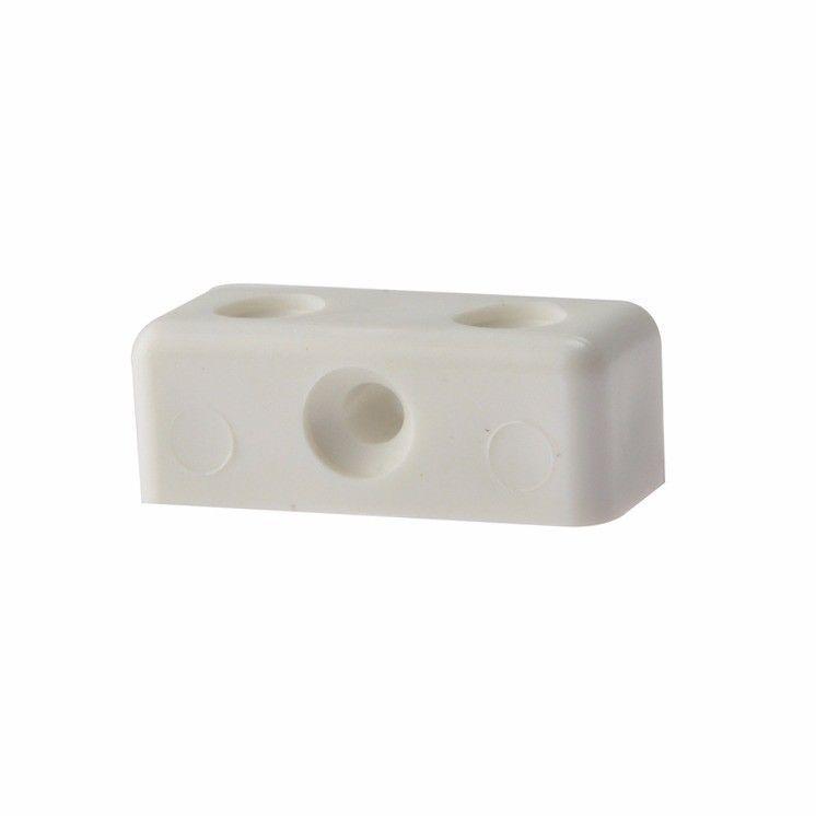 Value Pack Of 10 Modesty Joining Blocks White Diy 1215