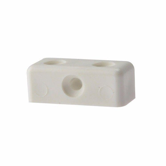 Value Pack Of 10 Modesty Joining Blocks White Diy 1215