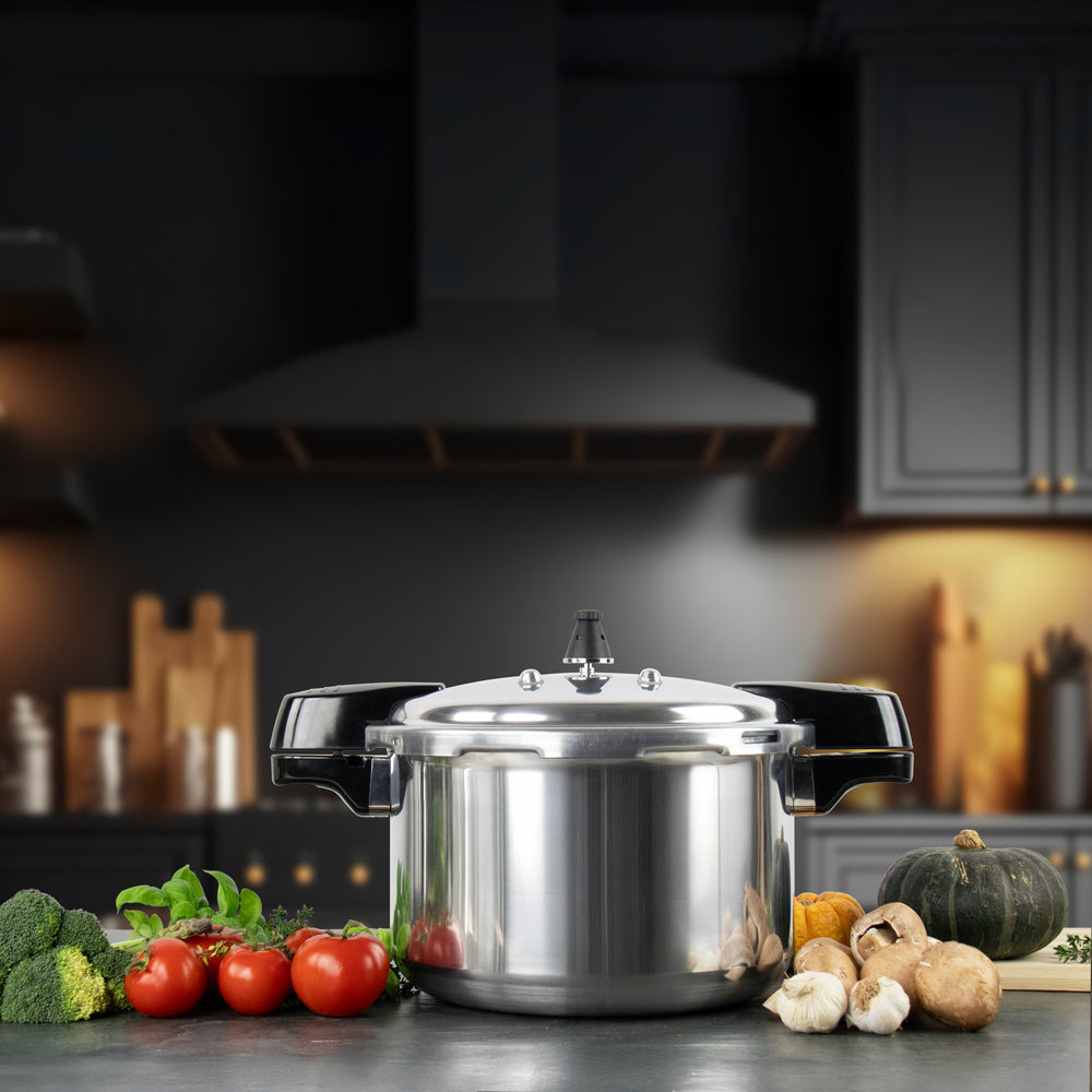 Sq Professional Aluminium Pressure Cooker 12 Litre
