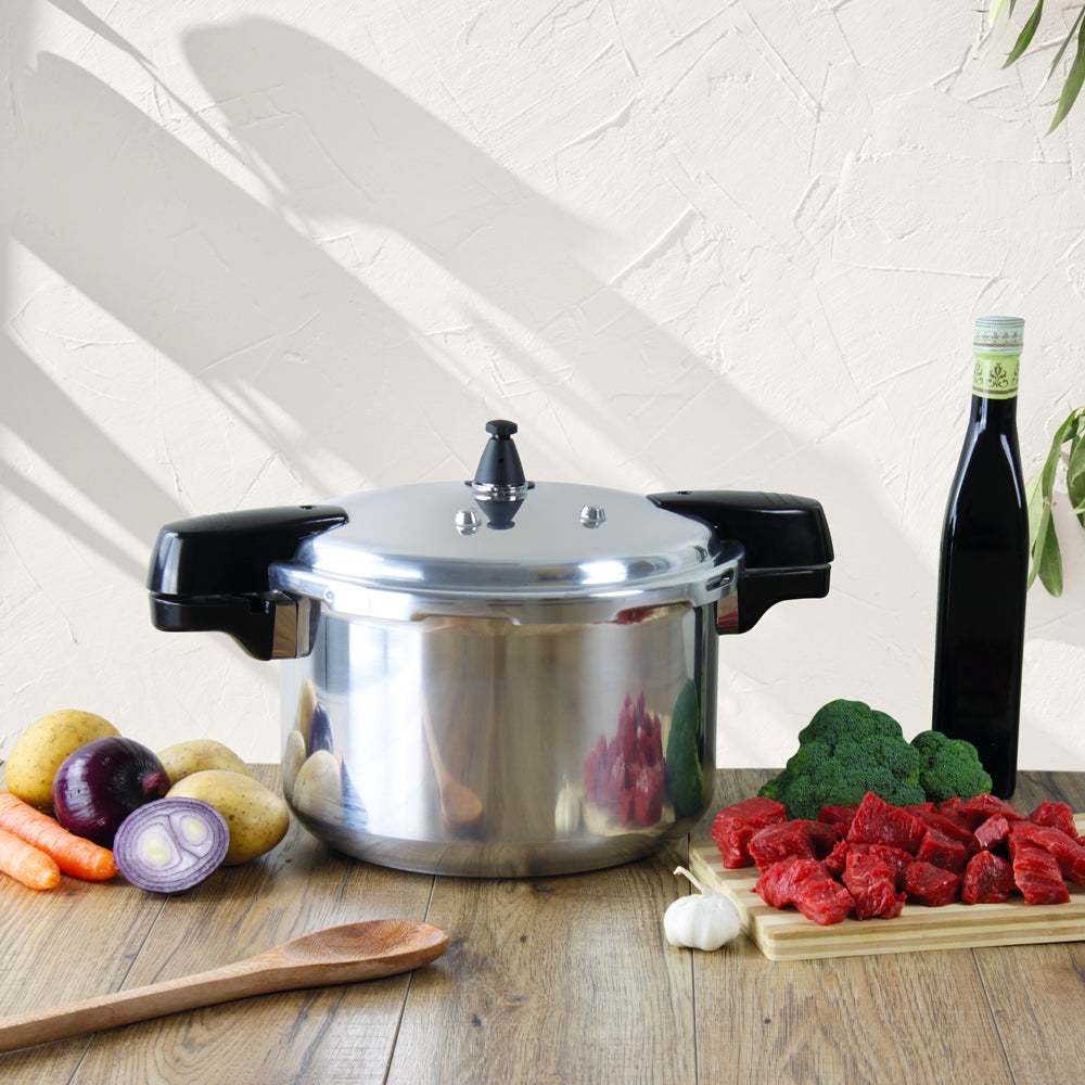 Sq Professional Aluminium Pressure Cooker 12 Litre
