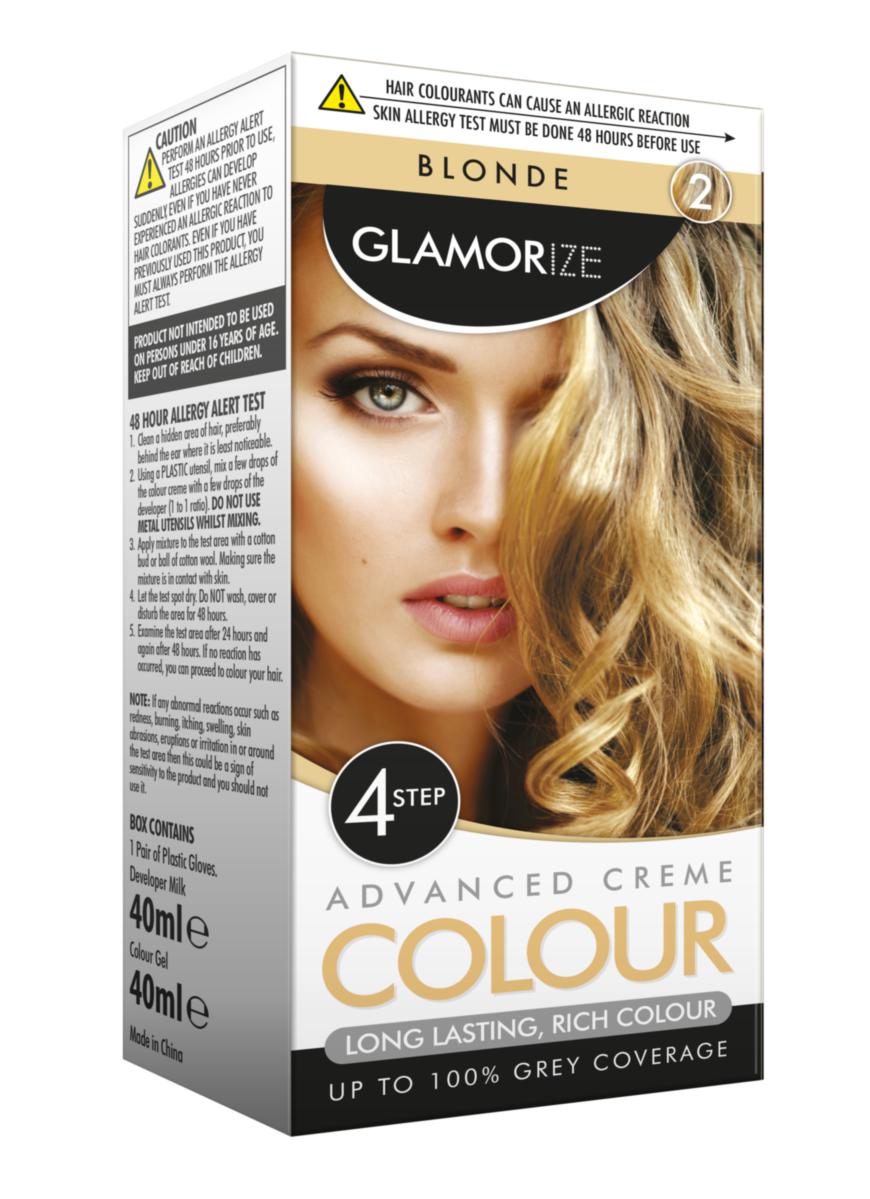 Women'S Blonde Hair Dye No.2 Advanced Creme Colour