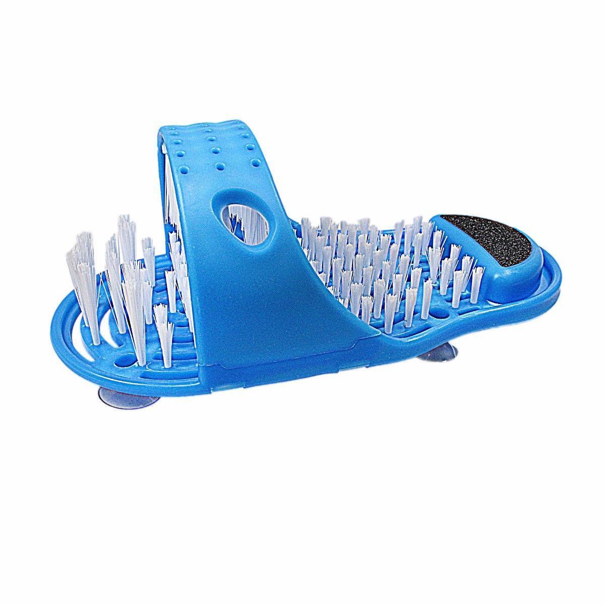 Simple Slippers No More Bending To Clean Your Feet Built In Pumice Stone Health 4510