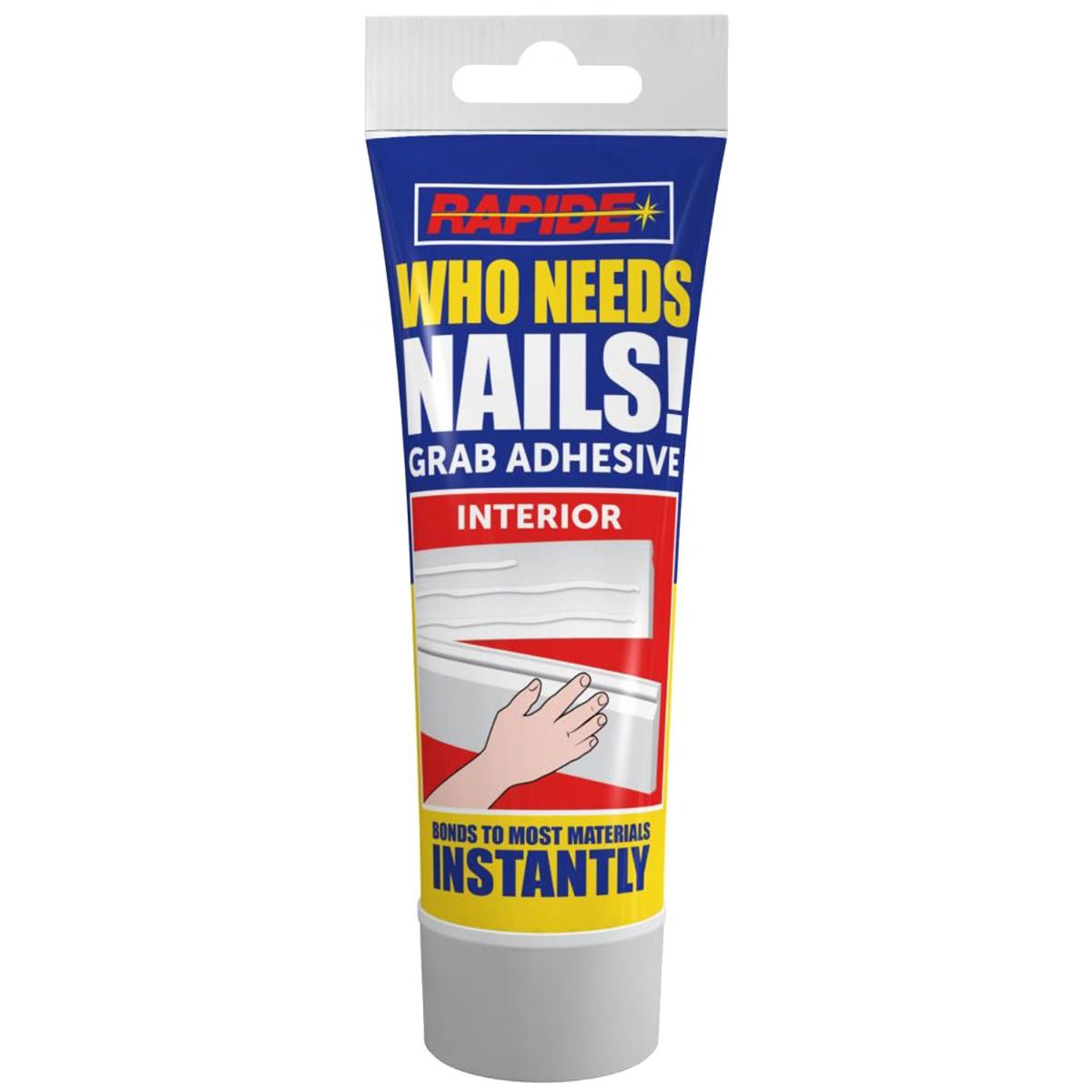 Rapide Squeezy Who Needs Nails Grab Adhesive Tube Interior 240g 3199 A