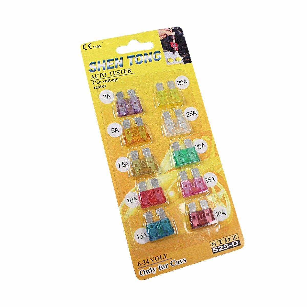 Car Fuse Multi Pack 3A To 40A Electrical Components 0596
