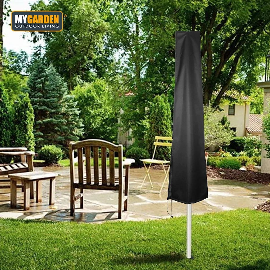 Garden Water Resistant Parasol Cover - 265cm x 70cm x 50cm