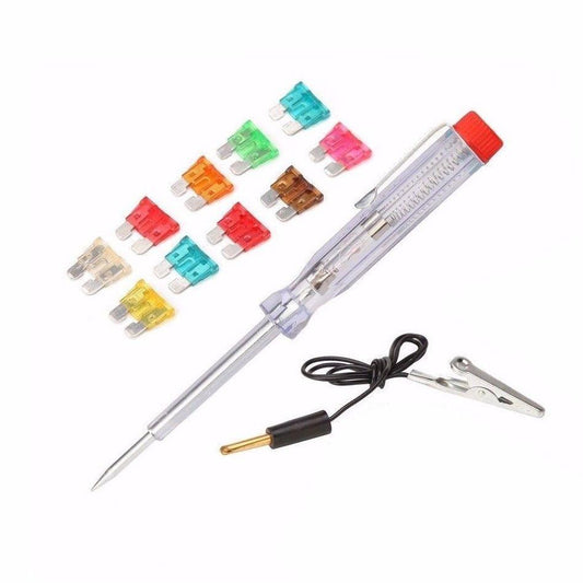 Electrical Tester with 10 Pack Auto Plug In Fuse 0595
