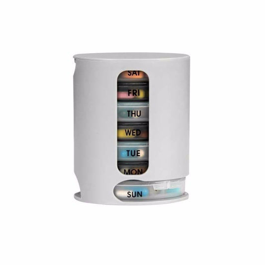 PILL PRO Pill Organiser Pill Box 7 Day Compartments Tablet Holder 4584