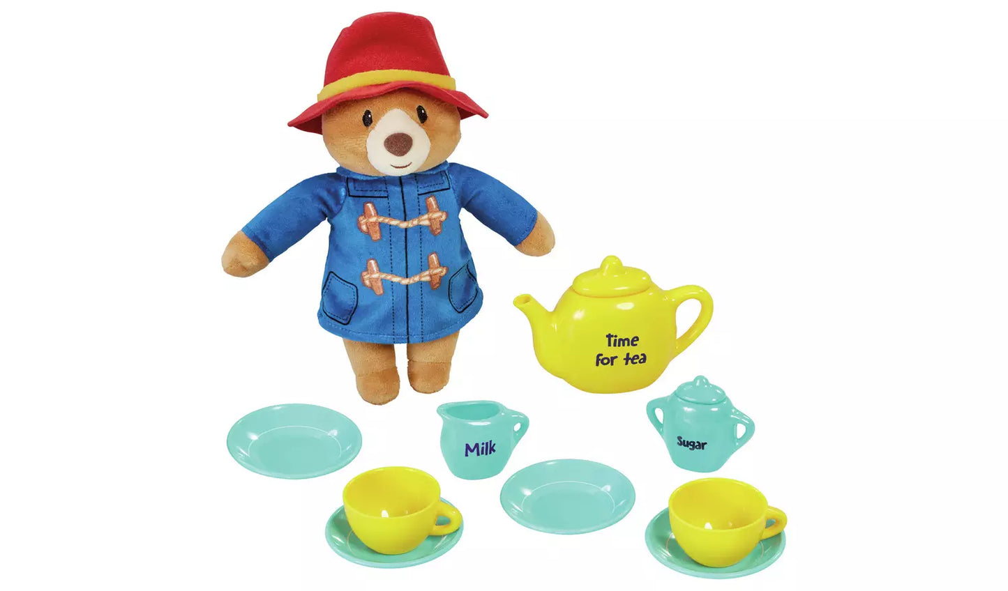 Paddington Soft Toy And Tea Set