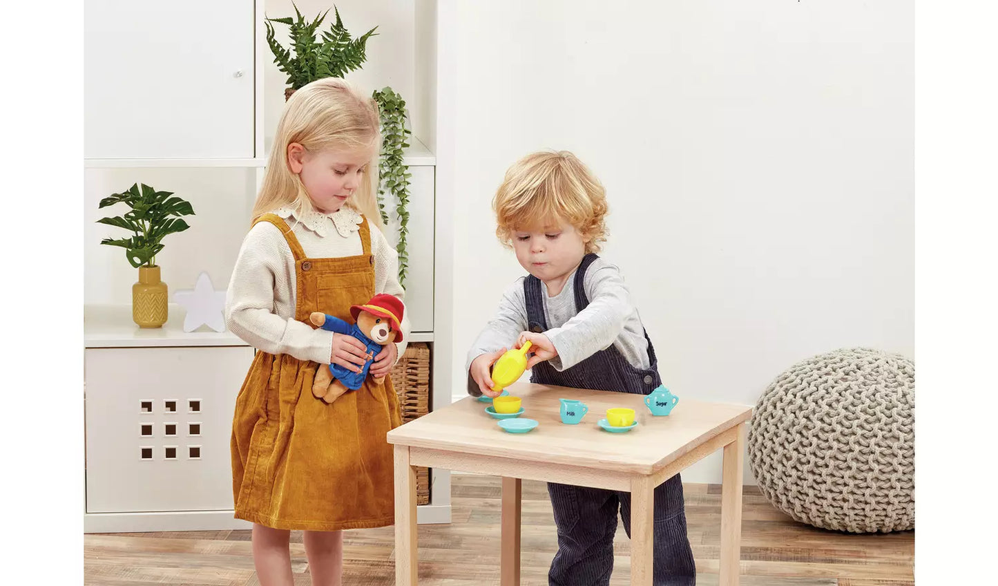 Paddington Soft Toy And Tea Set