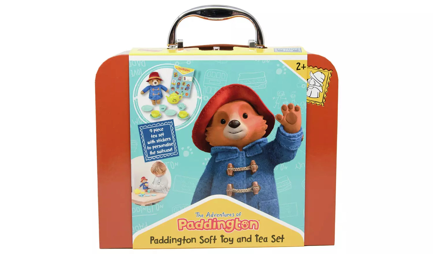 Paddington Soft Toy And Tea Set