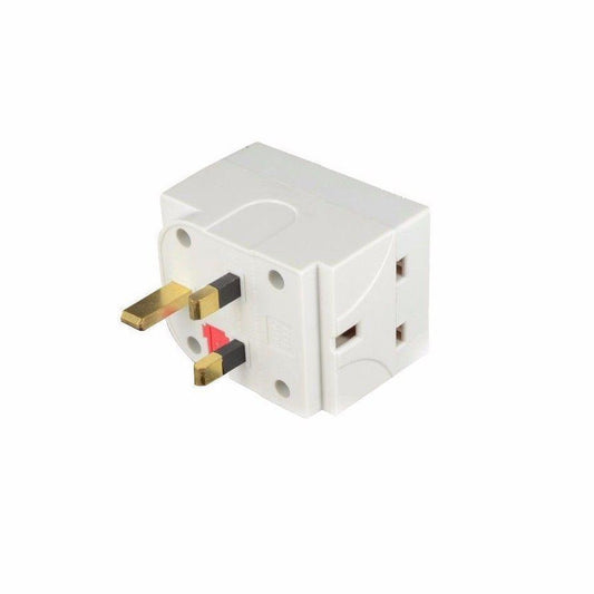 PIFCO 3 Way Mains Adaptor 13 Amp 240V AC PIF2063 / ELA1154