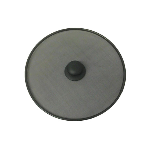 Metal Mesh Splatter Screen Cover Guard Lid Black