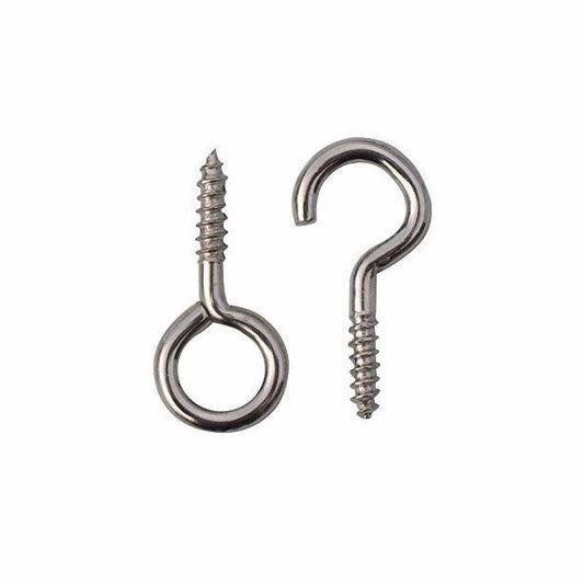 Value Pack Hooks & Eyes 23 x 14mm Pack of 20 0673