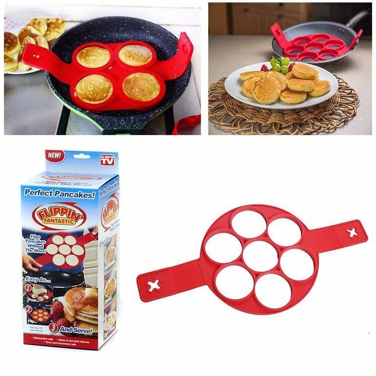 Flippin Non Stick Fantastic Pancake Maker Fast Easy Way To Make Perfect Pancakes   4536