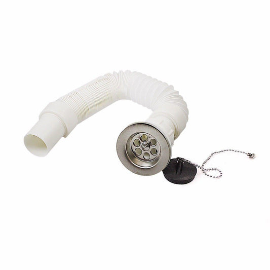 1 1 2" Multipurpose Plastic Water Pipe With Drain E x tends To