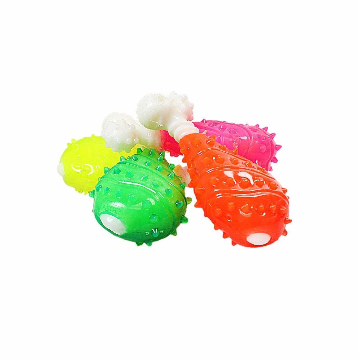 Pet Dog Toy Chicken Bone 12 cm Assorted Colours 4750