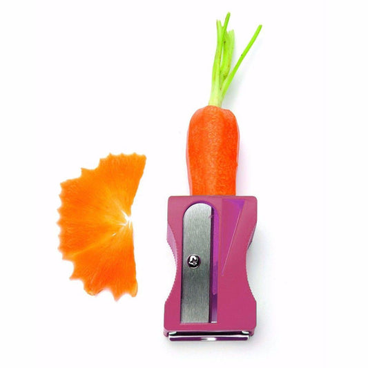 Fruit Vegetable Carrot Cucumber Slicer Sharpener Peeler Assorted Colours 3246