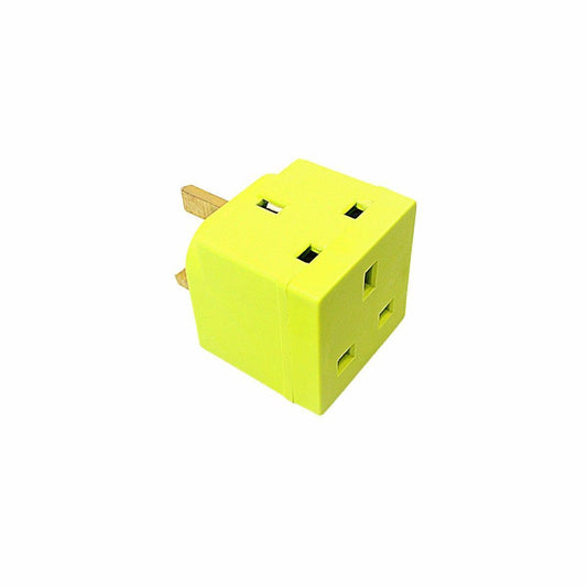 Status AA 2-Way Non Fused Adaptor In Assorted Colours 8099
