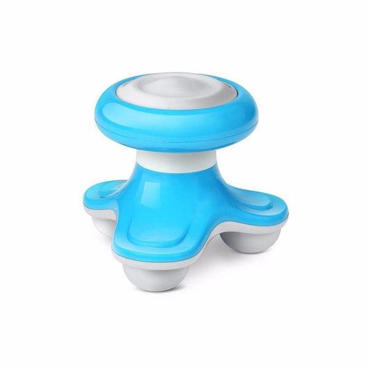 Plastic Frame Mini Electric Massager Assorted Colours 4444