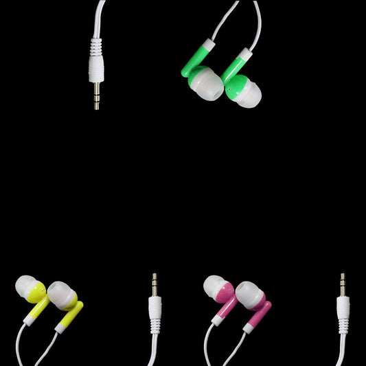 Standard Earphones High Quality Smartphone Earphones In Assorted Colours