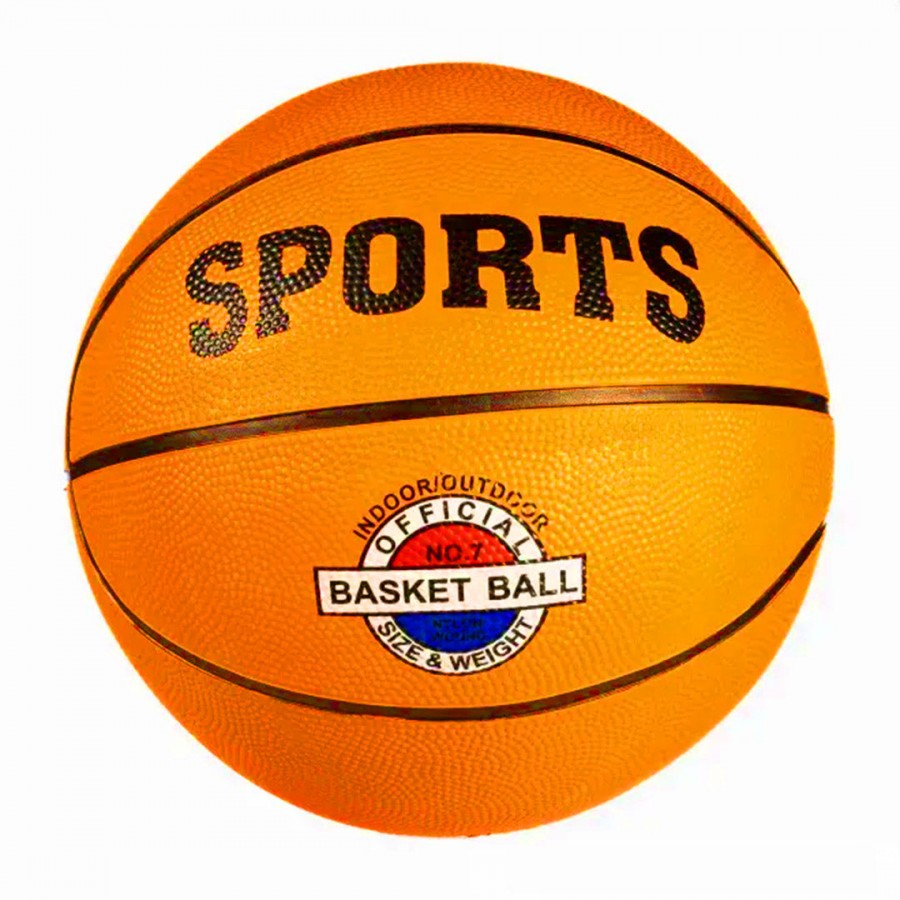 Official Size 7 Basketball – Durable Rubber For Indoor & Outdoor Play Gt-423