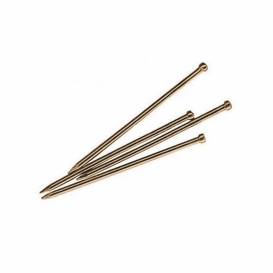 2.4cm Brassed Picture Pins Pack of 40 9877