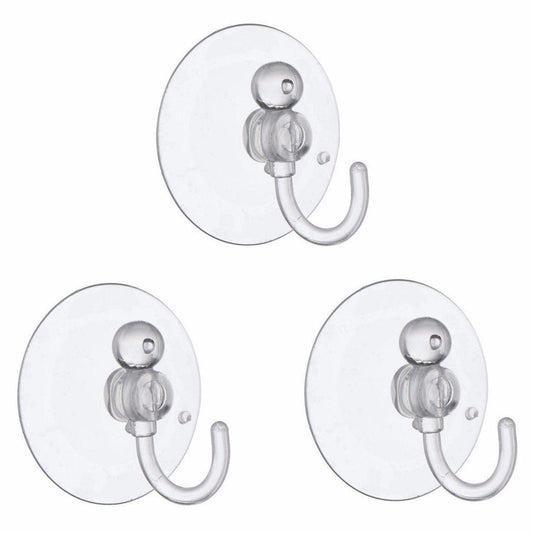 Value Pack Suction Hooks Pack Of 3